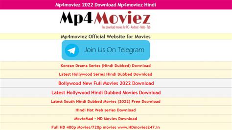 Download the latest Bollywood and Hollywood movies, as well as Tamil films, Tamil films, and South Hindi dubbed movies, from 123 MKV. . Www mp4moviez in south hindi dubbed